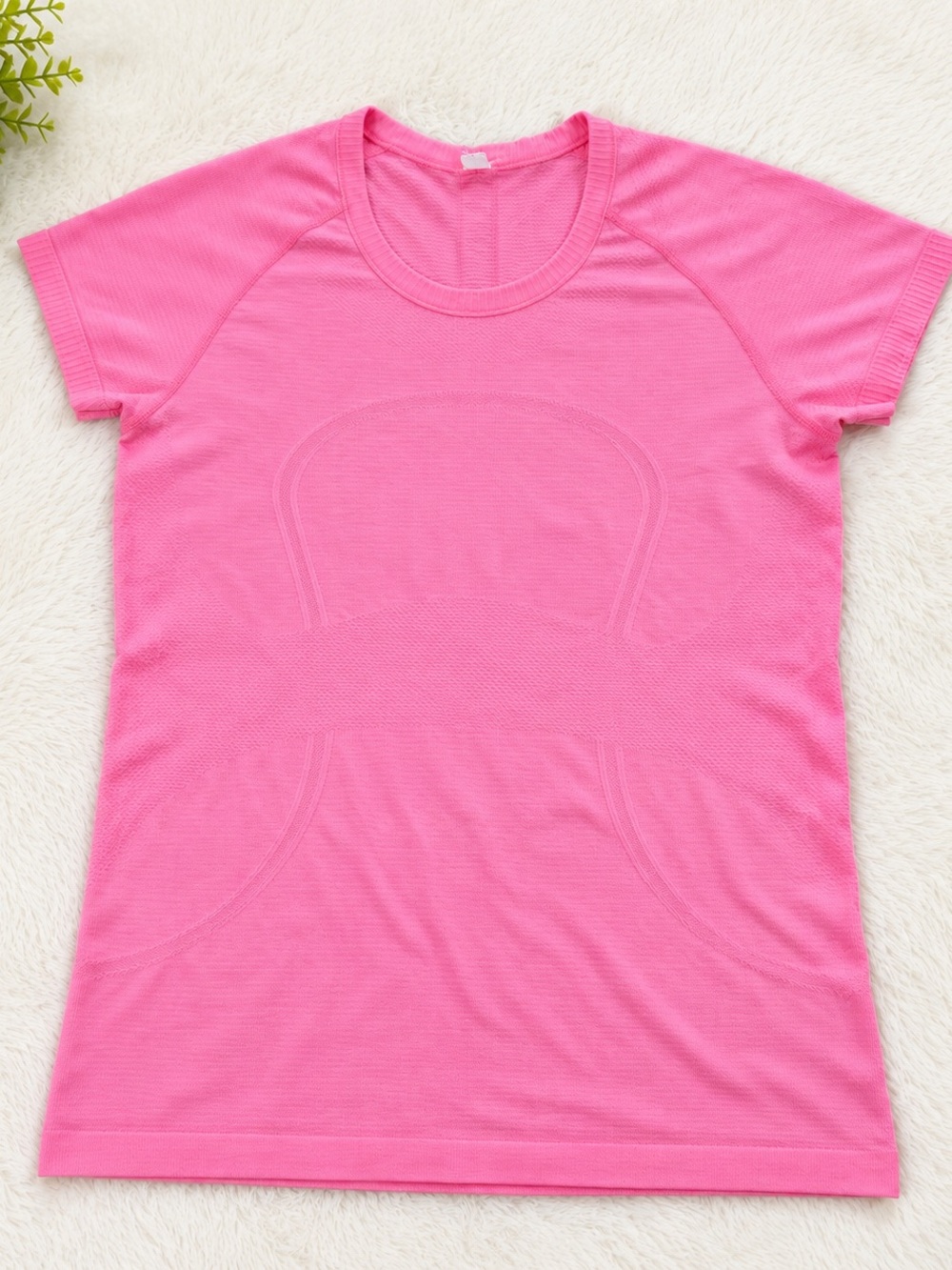 lululemon athletica Bright Pink Short-Sleeve Performance Tee